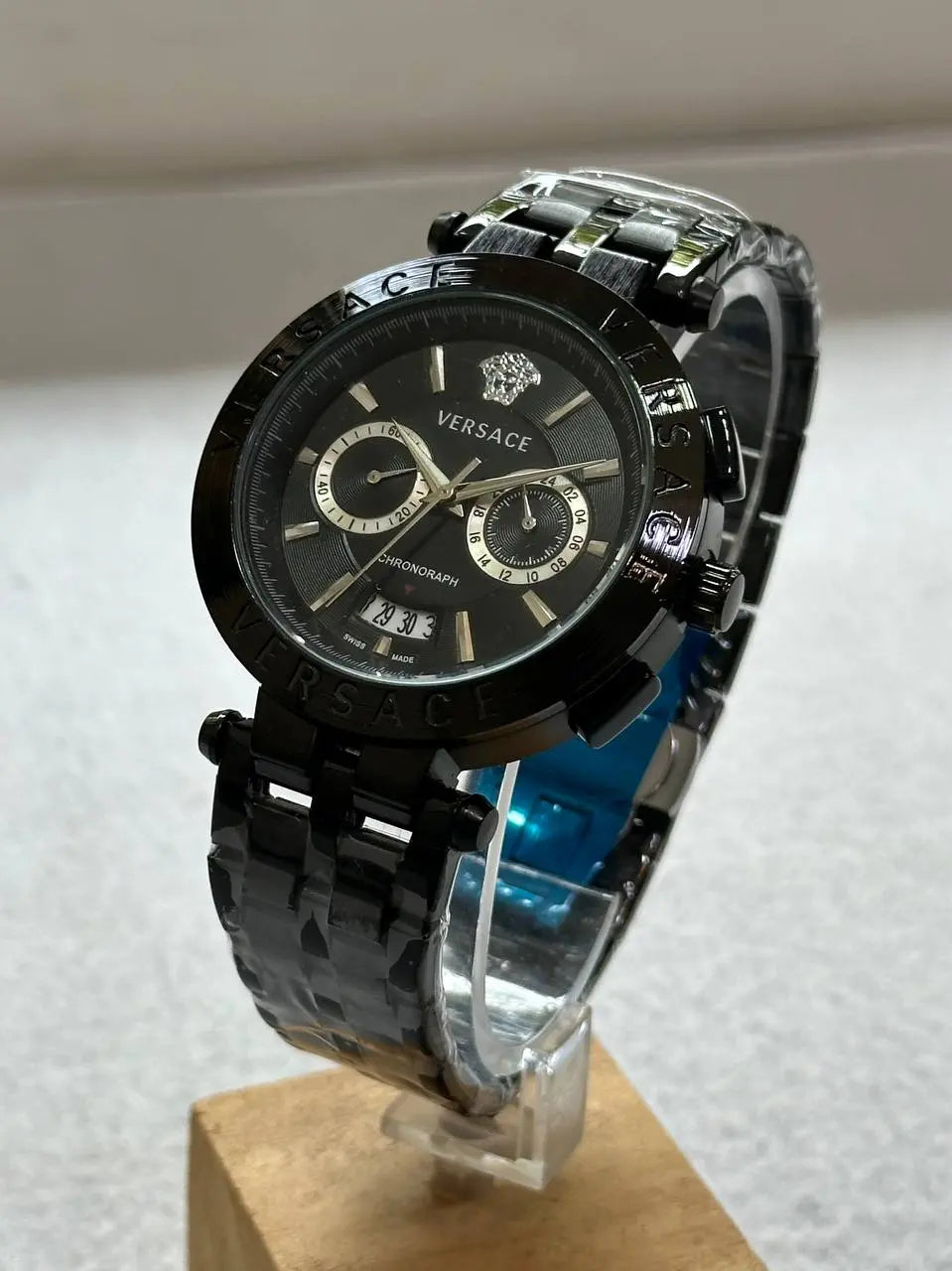Versace Aion Chronograph - Premium Stainless Steel Watch for Men | 7AA Quality | 45mm Dial NextBuy