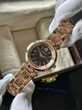 Versace Women’s Watch Rose Gold & Black Dial at a Budget Price NextBuy