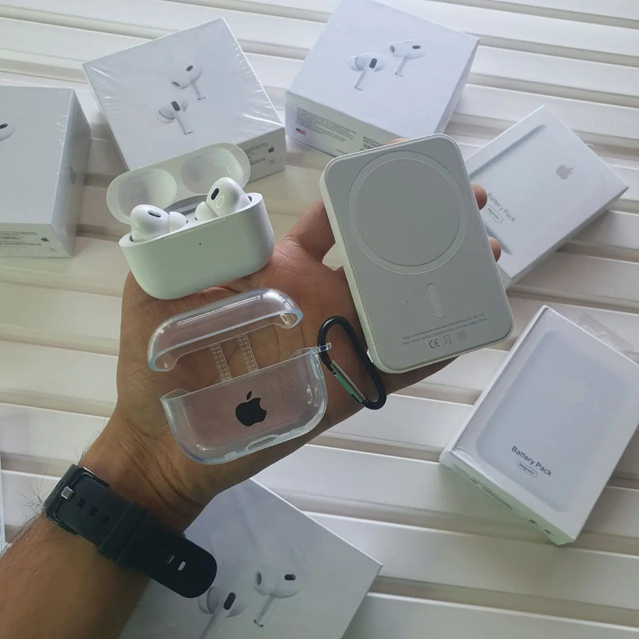 Airpods Pro 2 & MagSafe Wireless PowerBank (Two in One Combo) NextBuy