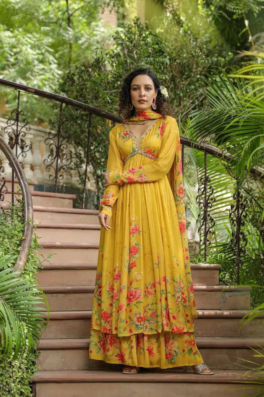 Cinnon Aliyacut Desigh With Hand Work Kurti NextBuy