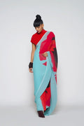 New Catalogue of All New Trendy digital Print In Pure Waitlesss Georgette With Blouse* NextBuy