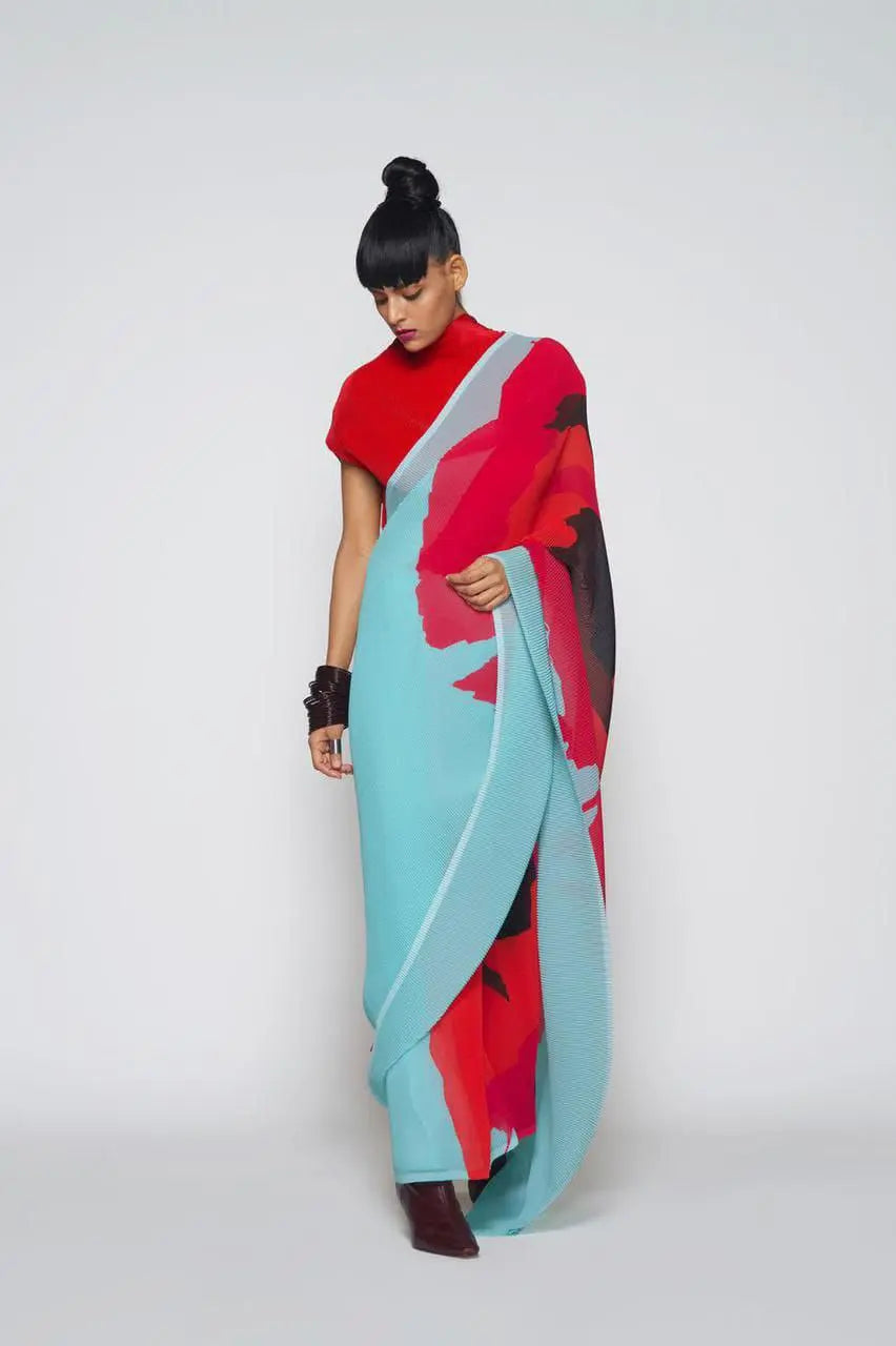 New Catalogue of All New Trendy digital Print In Pure Waitlesss Georgette With Blouse* NextBuy