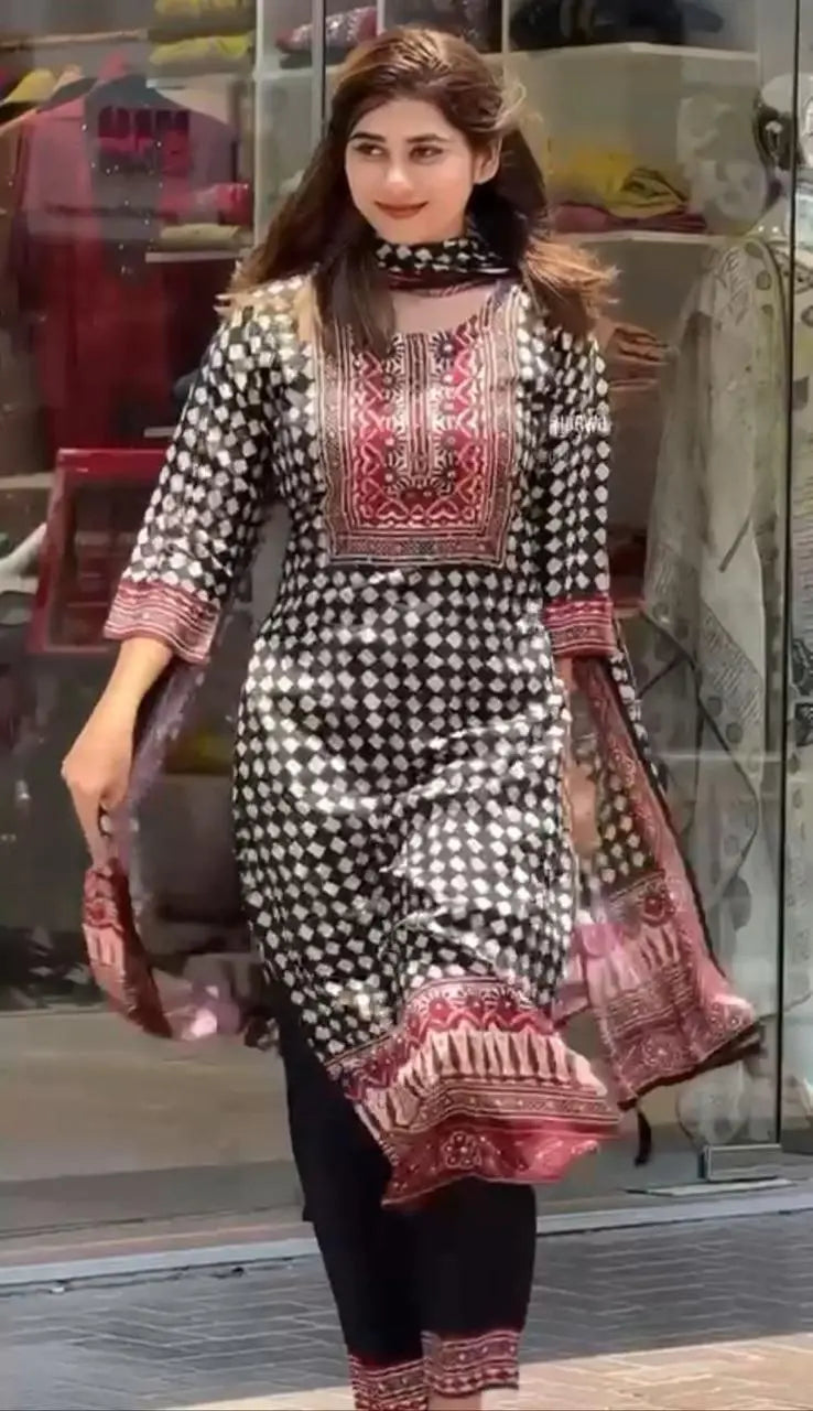 Kurti Suit Set Seems To Be A Party Wear Outfit NextBuy