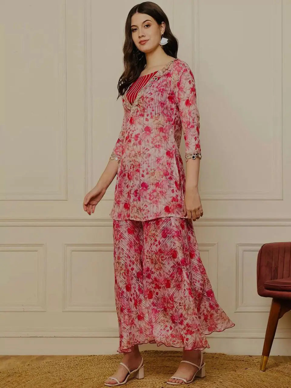 PARTY WEAR BLOUSE SUIT SET NextBuy
