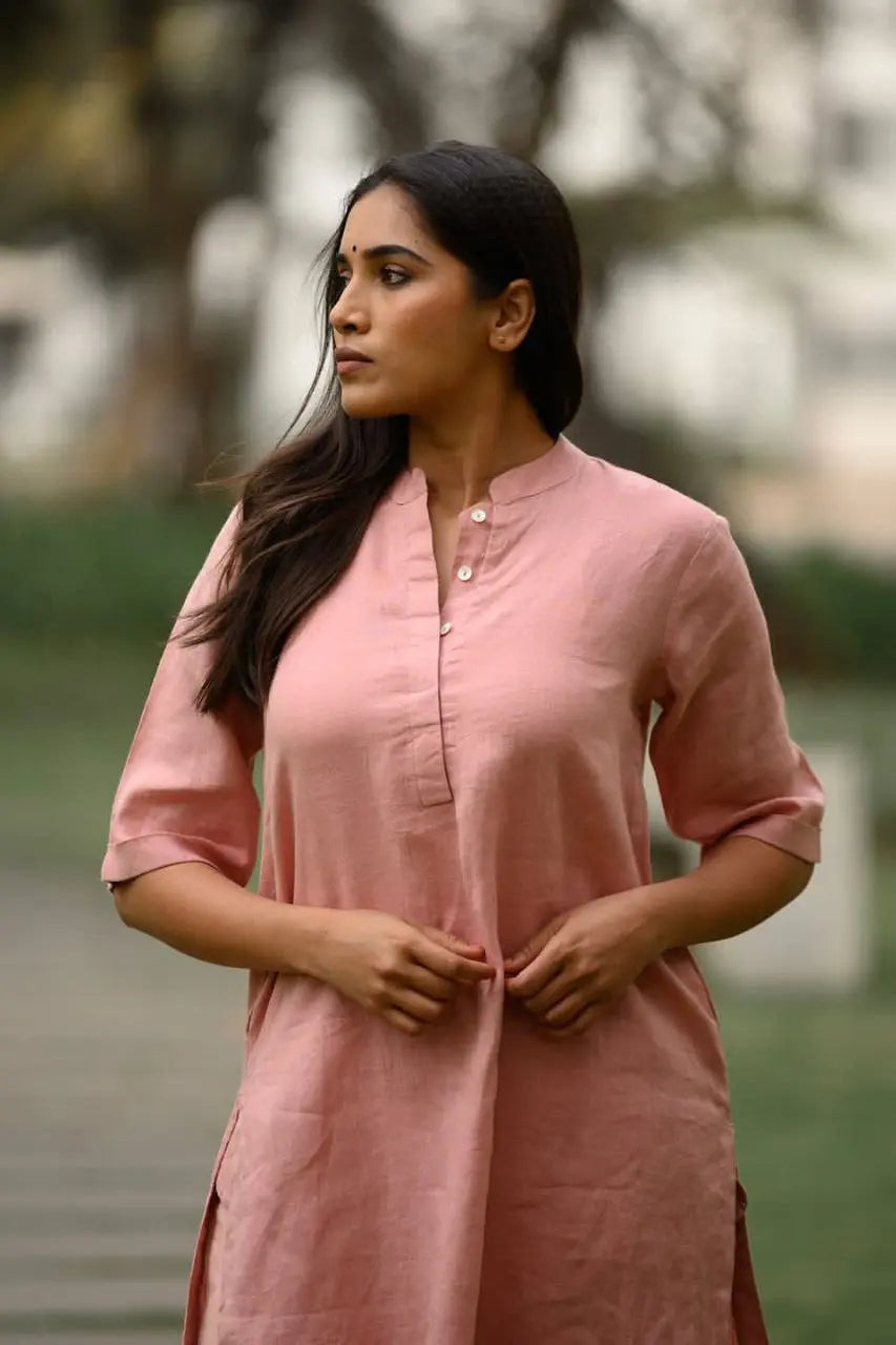 WearItLoveItShareIt - Cotton A-Line Kurti with Pant NextBuy