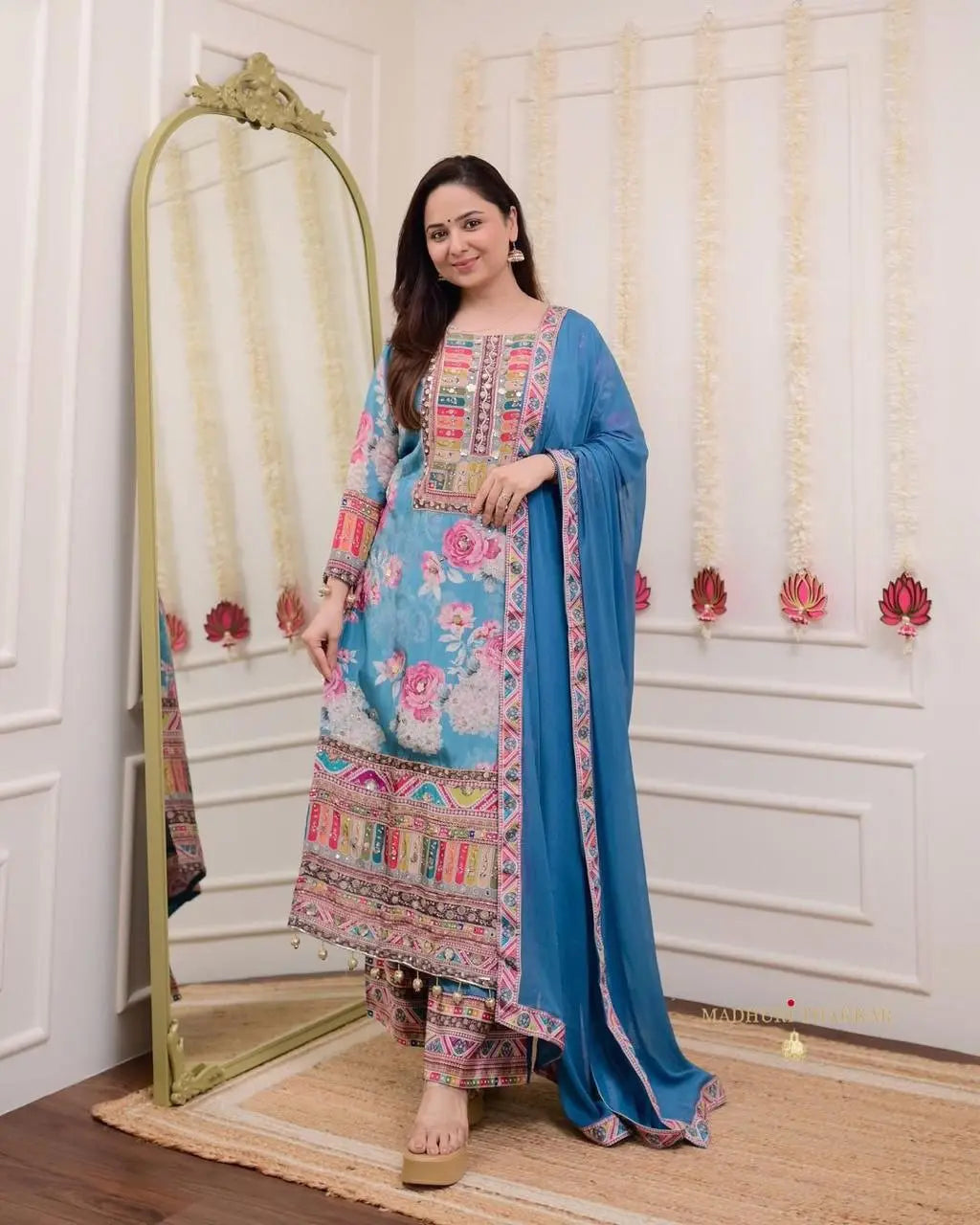 GORGEOUS SATIN KURTI OUTFIT NextBuy