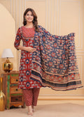 Elegant Straight Kurta Set for Women – Handwork Cotton Suit Sale NextBuy
