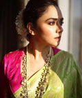Silk Saree With Beautiful Zari Work - NextBuy