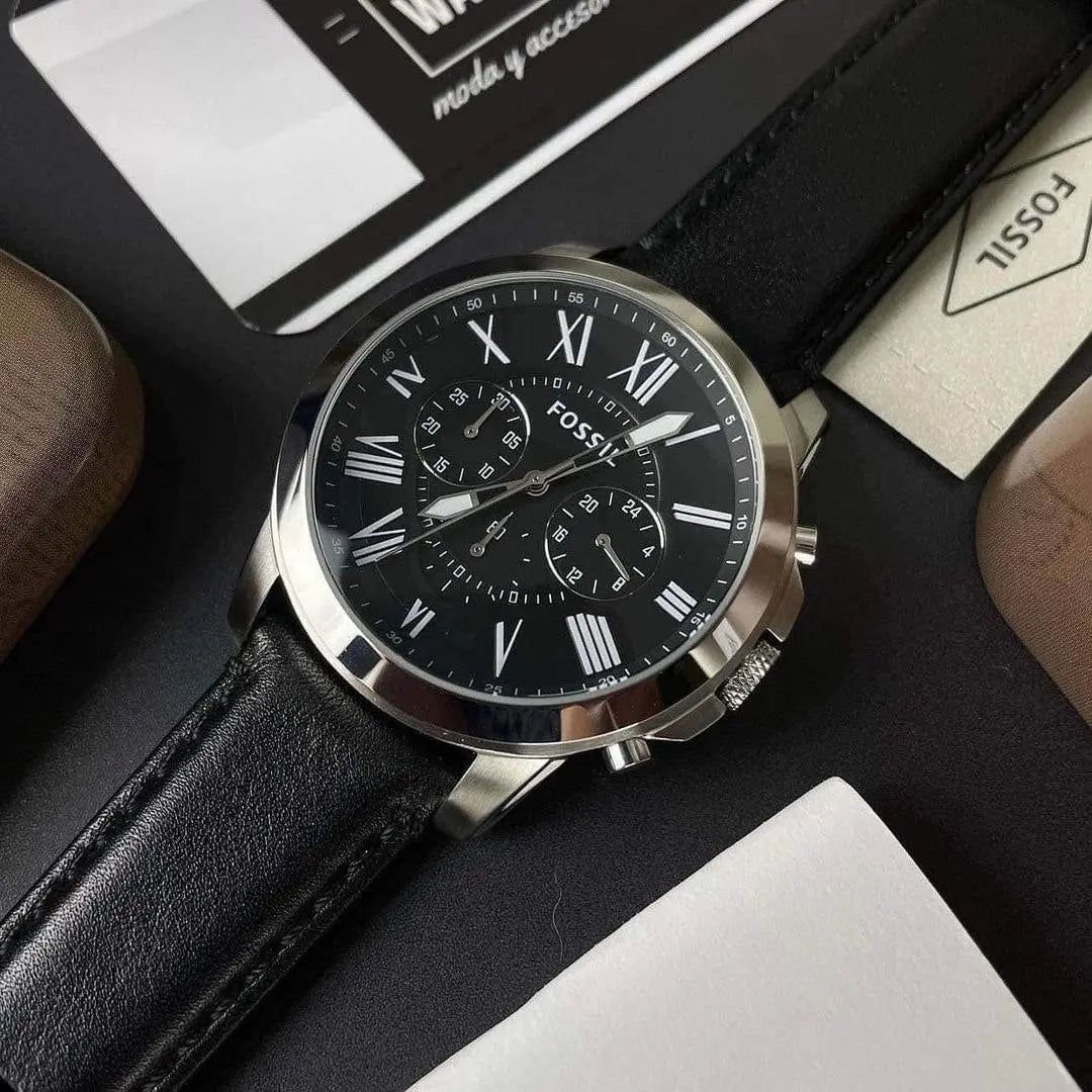 Fossil FS4812 men's timepiece with luxury design and everyday comfort