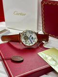 Cartier Luxury 43mm Smart Fit Watch – This elegant men's watch from Cartier features a 43mm case, premium 7AA collection quality, and smart functionality for everyday wear.
