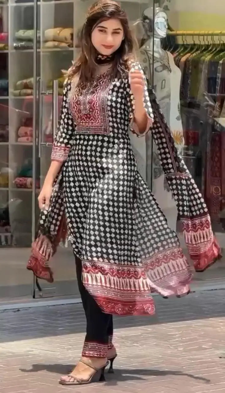 Kurti Suit Set Seems To Be A Party Wear Outfit NextBuy