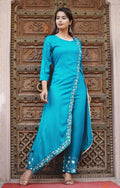 Embroidered Kurti Palazzo Set (6 Colors) NextBuy