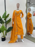 CHINNON SILK THREAD SEQUENCE WORK KURTI NextBuy