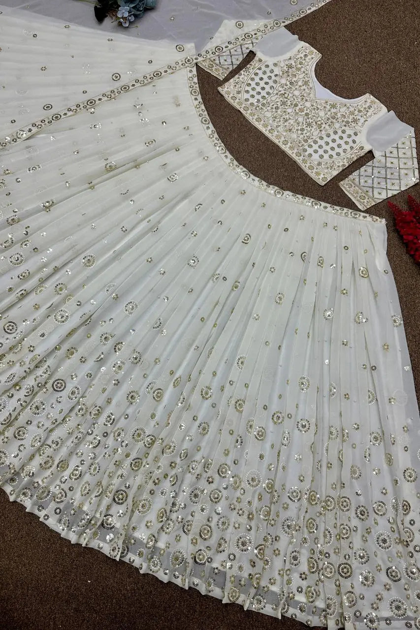Upcoming Marriage Collection - 3 Piece Lehenga Choli Set with Beautiful Dupatta NextBuy