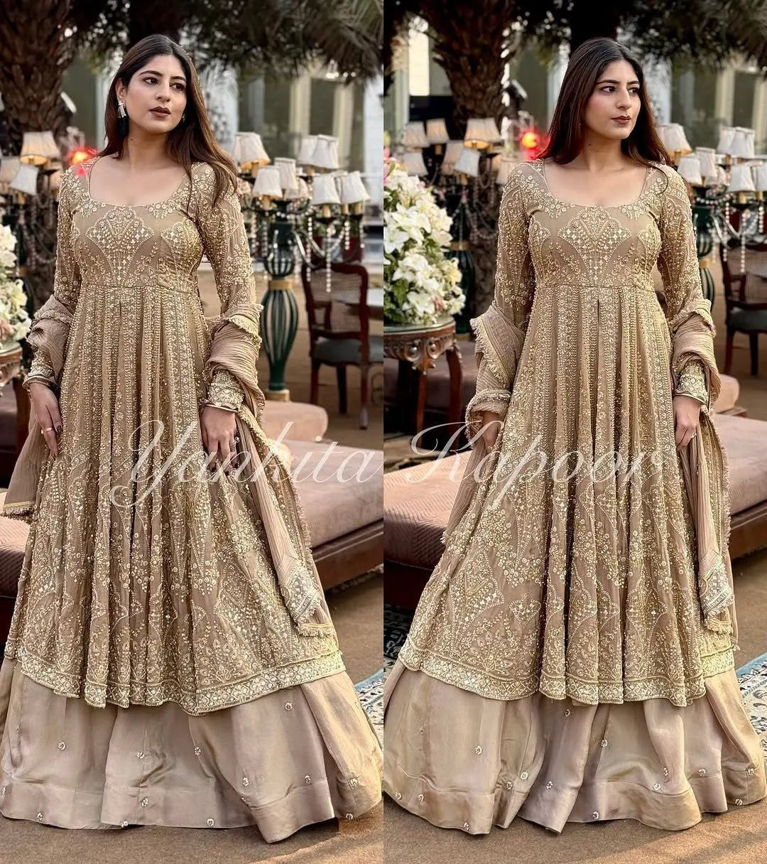 Introducing Designer Party Wear Gown with Lehenga Collection NextBuy