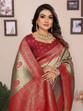 Tissue Silk Sarees - Elegant Handloom Zari Weaving Collection NextBuy