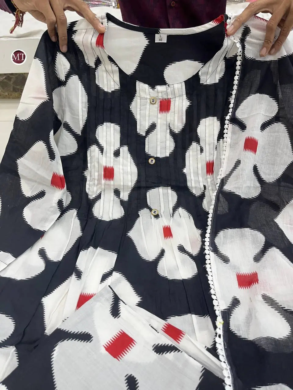 PURE COTTON RAJWADI SUIT SET NextBuy