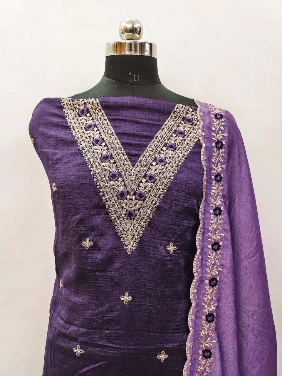 VICHITRA SILK WITH MULTI SQUANCE WORK NextBuy