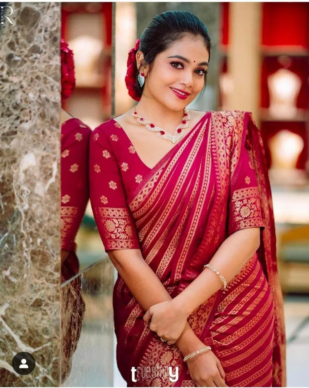 SOFT LICHI SILK SAREE NextBuy