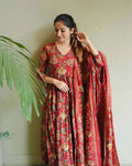 Voluminous Anarkali Suit Set - Pure Cotton 60/60 | Showroom Quality NextBuy