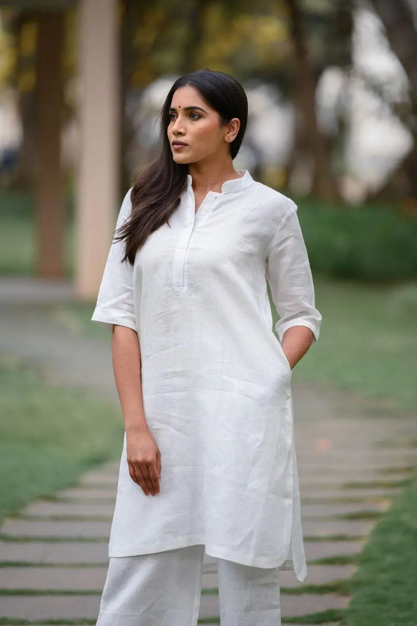 WearItLoveItShareIt - Cotton A-Line Kurti with Pant NextBuy