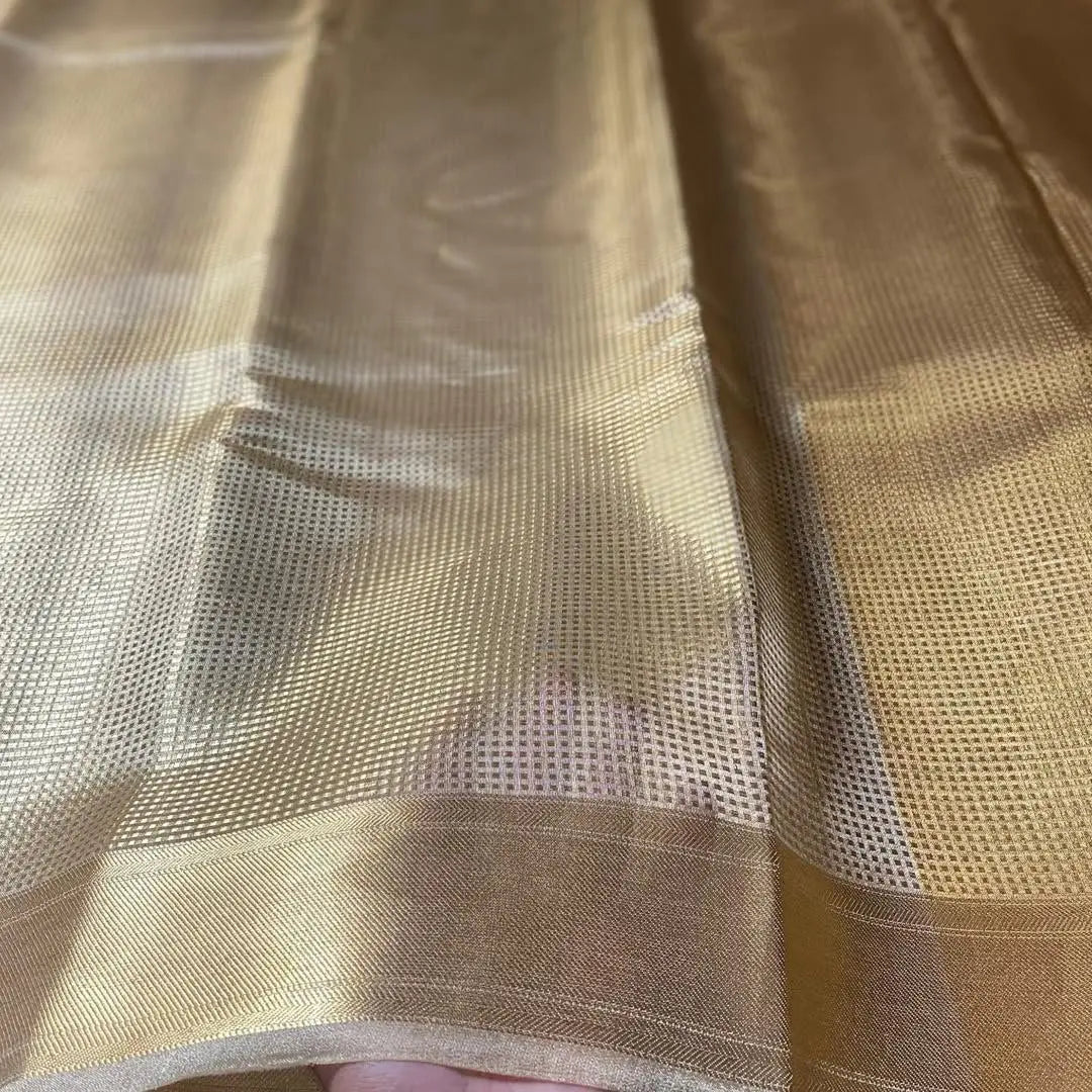 Launching: Nayanthara-Inspired Golden Banarasi Handloom Tissue Silk Saree NextBuy