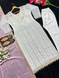 Summer Special Designer Party Wear Long Pakistani Suit - Fancy Embroidery & Sequence Work NextBuy