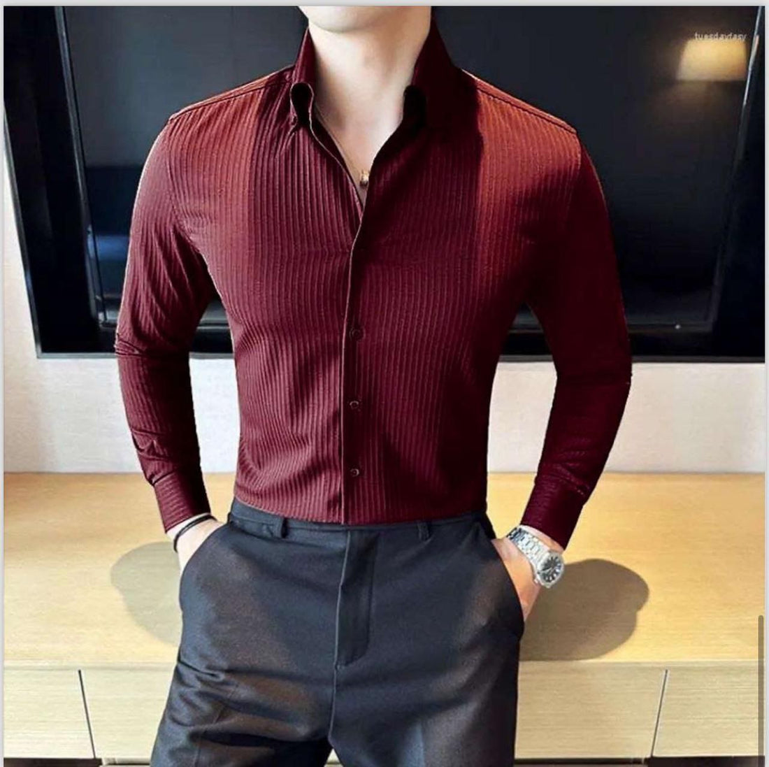Exclusive Cotton Formal Shirt – Full Sleeve Office Wear NextBuy