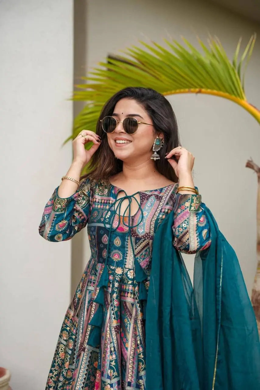 Luxurious Chinnon Silk Suit Set (3 Colors) NextBuy