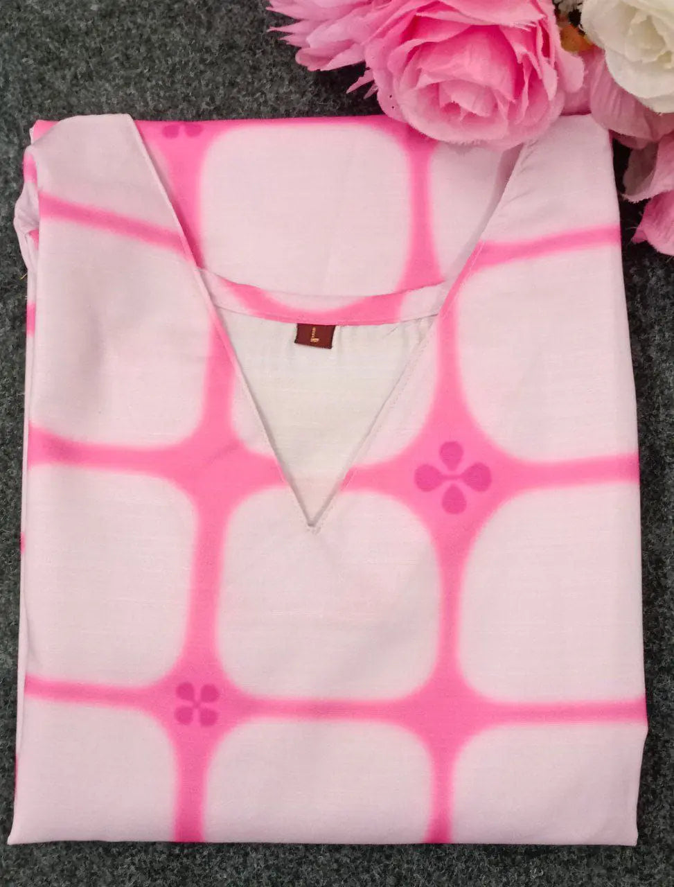 Hot Selling Kurti - Heavy Slub Rayon with Digital Print NextBuy