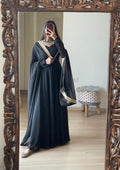 Elegant Fox Georgette Gown with Dupatta – 6 Colors & All Sizes NextBuy
