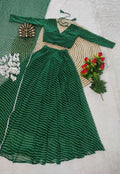 Traditional Indian outfit with dupatta
