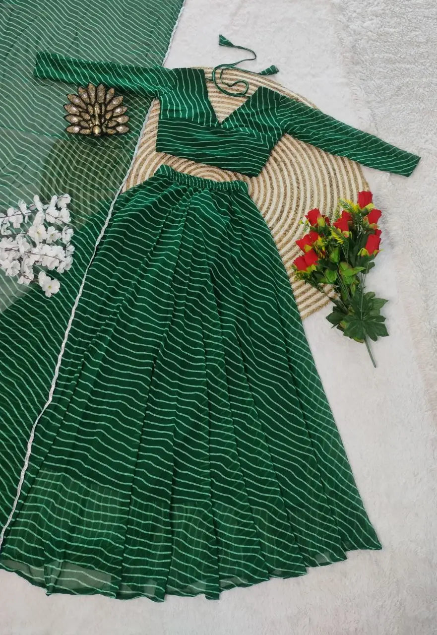 Traditional Indian outfit with dupatta