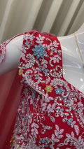 Three-piece stitched western outfit for women