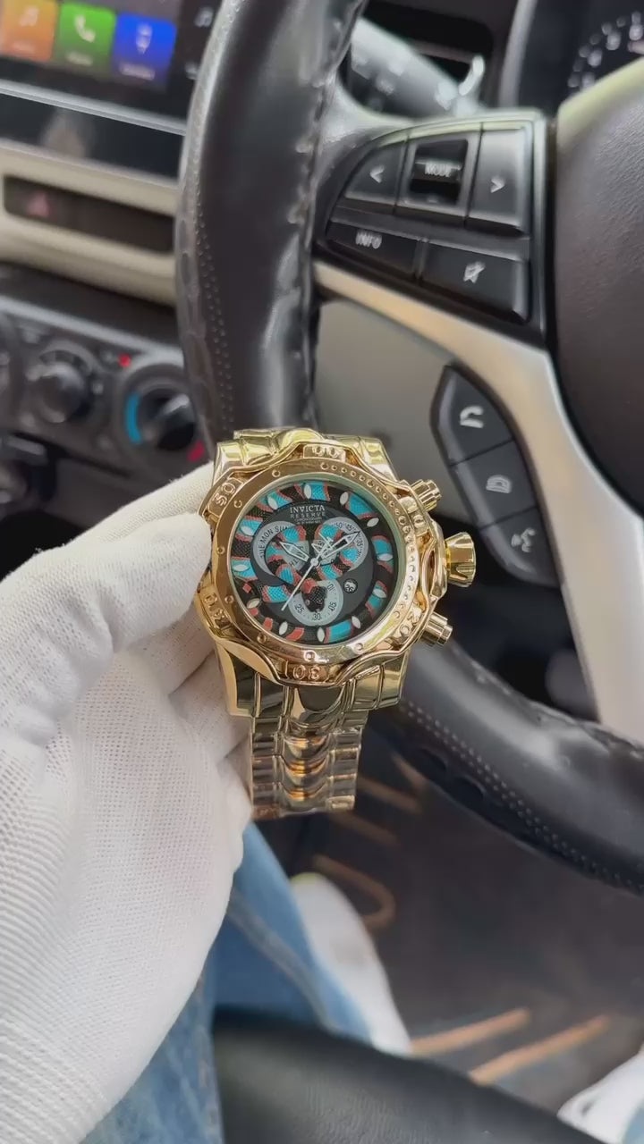 52mm case size Invicta Venom watch display