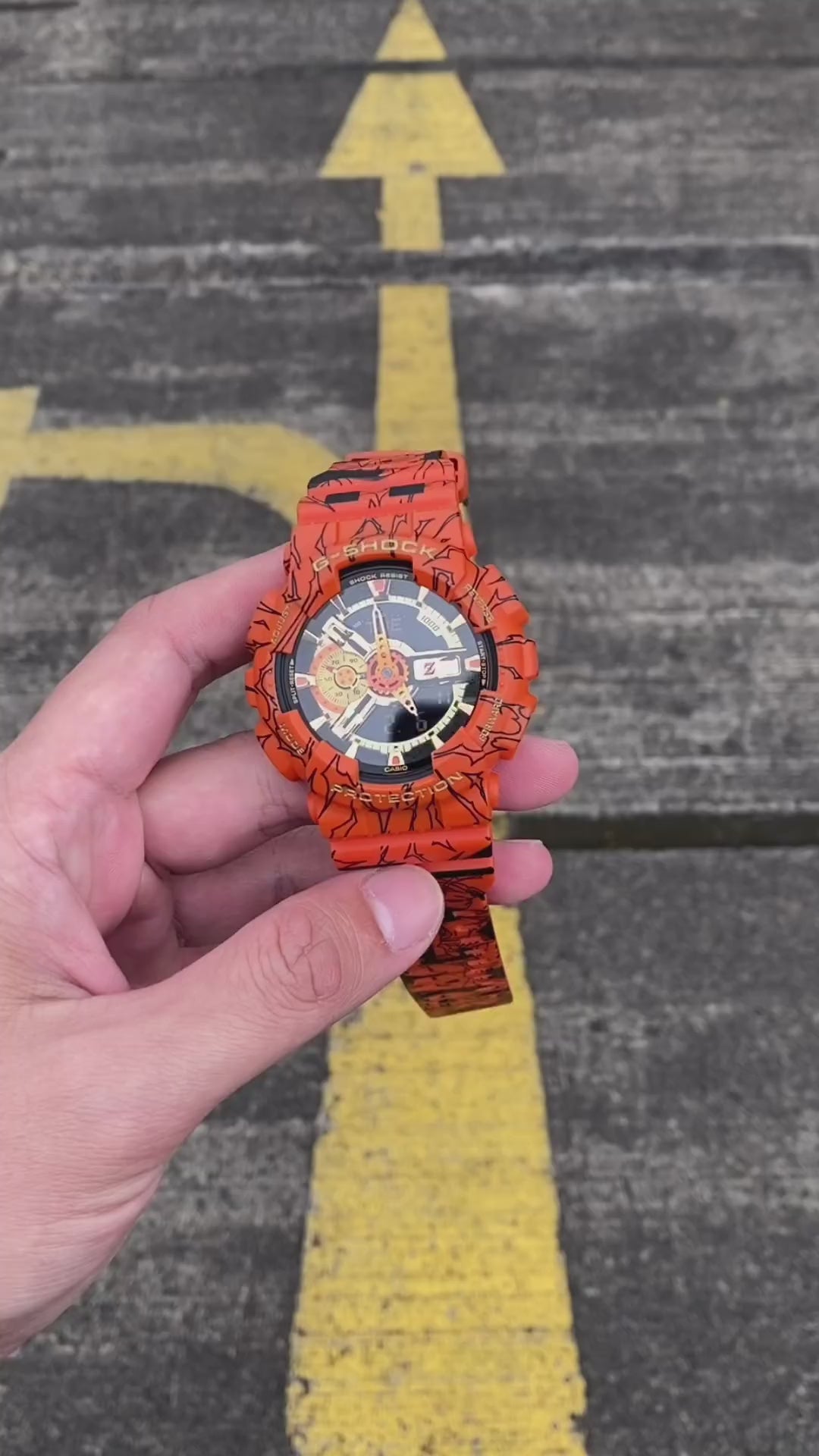 LED Light Feature G-Shock Dragon Ball Z