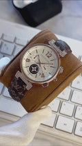 Elegant women’s branded wristwatch