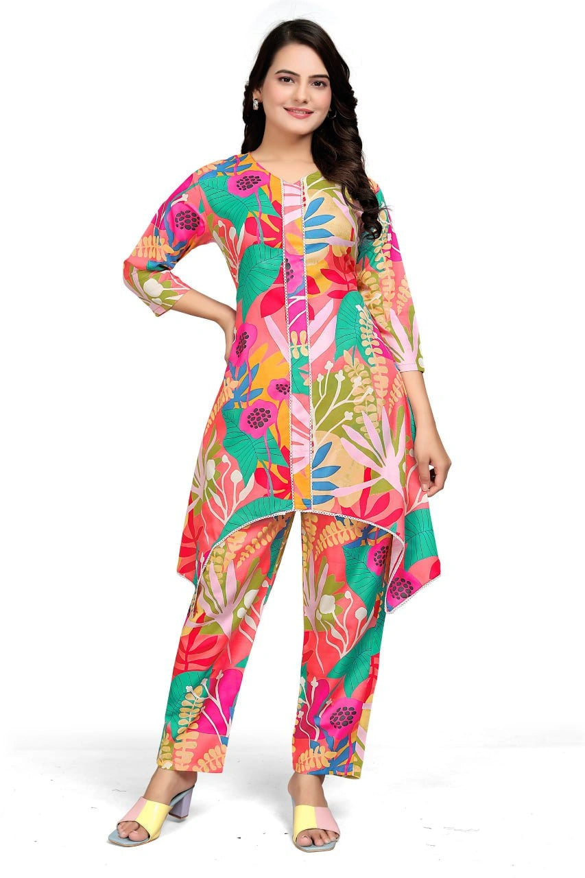 Casual Wear Kurti with Digital Design