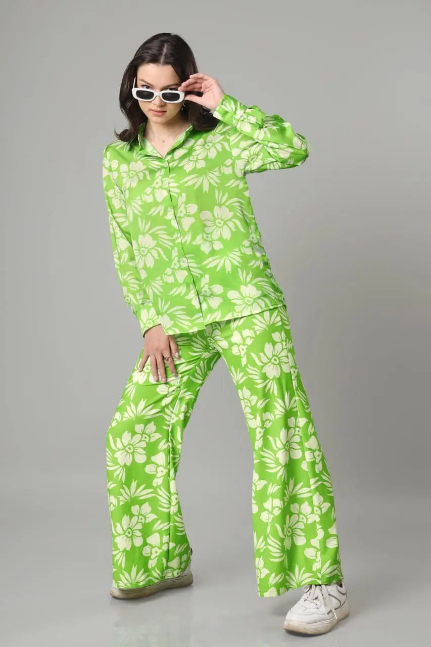 Viscose rayon shirt and trousers