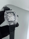 Richard Mille style tonneau chronograph watch for men