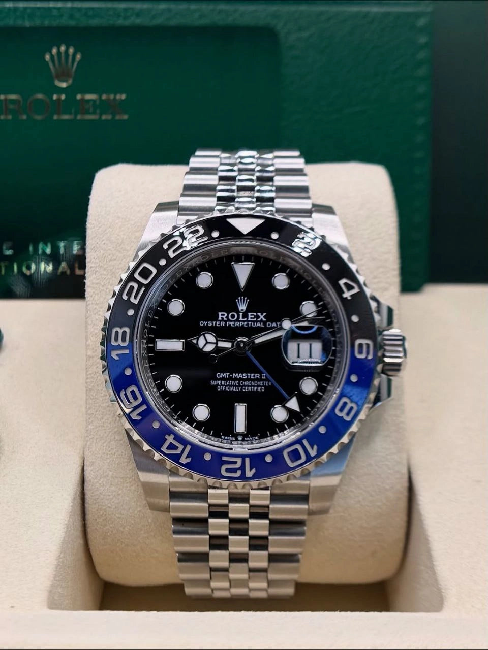 Rolex GMT Master II Batgirl Edition Men's Watch