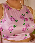 Full stitched blouse with embroidery
