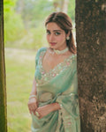 multicolour saree for weddings