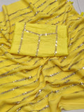 Heavy mono silk blouse piece