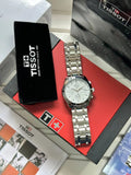 Stainless steel Tissot chronograph 43mm