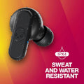 Close-up of Skullcandy Dime earbuds design