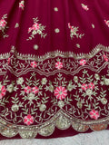 Premium Soft Net Dupatta with Sequin Embroidery