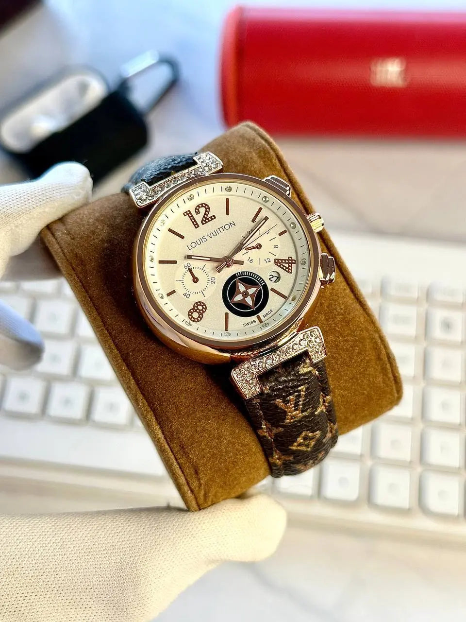 Women’s luxury watch leather band