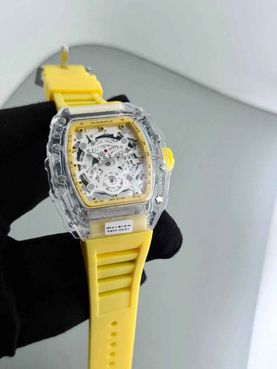 50mm dial men’s chronograph watch