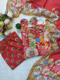 Wedding special floral salwar kameez